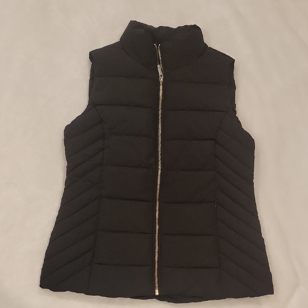 Tommy Hilfiger Black Quilted Vest